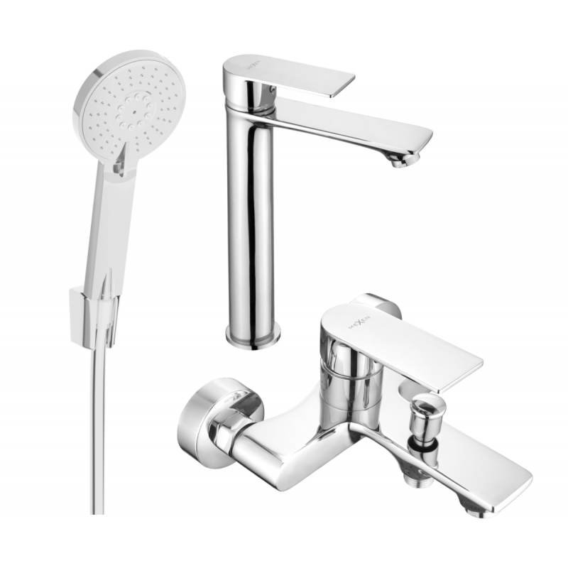 Mexen Royo R40 bathtub set, Chrome - 72213R40-00