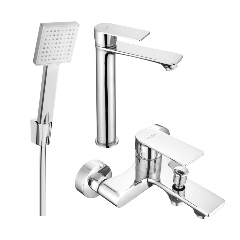 Mexen Royo R45 bathtub set, Chrome - 72213R45-00