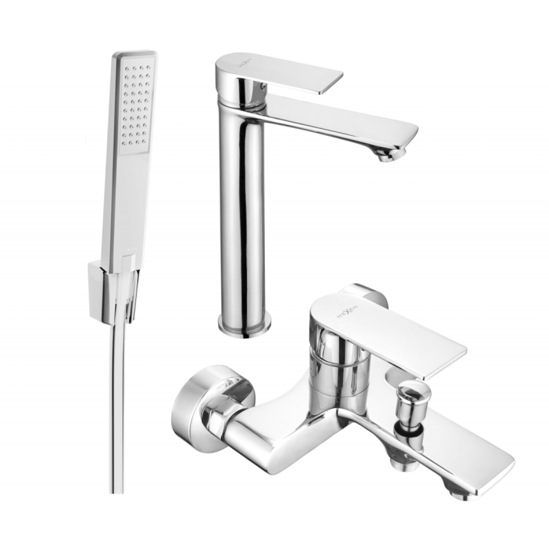 Mexen Royo R72 bathtub set, Chrome - 72213R72-00