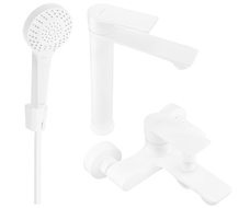 Mexen Royo R05 bathtub set, White - 72213R05-20