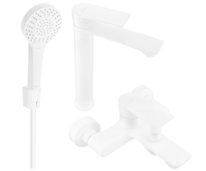 Mexen Royo R40 bathtub set, White - 72213R40-20