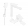 Mexen Royo R62 bathtub set, White - 72213R62-20