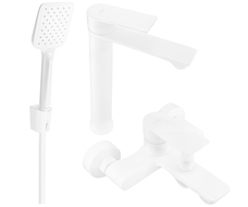 Mexen Royo R62 bathtub set, White - 72213R62-20