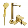 Mexen Royo R40 bath set, gold - 72213R40-50