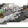 Mexen Kevin 1-compartment granite sink with a drip tray and kitchen mixer tap Flora, Grey - 6517-71-670401-57-B