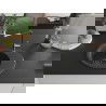 Mexen Kevin 1-compartment granite sink with a drip tray and kitchen mixer tap Flora, spotted black - 6517-76-670401-07-B