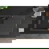 Mexen Leo 1-compartment granite sink with a drip tray and kitchen mixer tap Carla, spotted black - 6501-76-670700-70