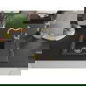 Mexen Enzo 1-compartment granite sink with a drip tray and kitchen mixer tap Carla, spotted black - 6506-76-670700-50