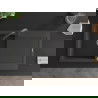 Mexen Leo 1-compartment granite sink with a drip tray and kitchen mixer tap Elia, spotted black - 6501-76-670101-76