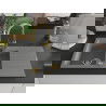 Mexen Matias 1.5-compartment granite sink with a drip tray and kitchen mixer tap Elia, Grey - 6502-71-670101-50