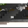 Mexen Vito 1-compartment granite sink with a kitchen mixer tap Elia, Black - 6503-77-670101-50-B