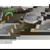 Mexen Mario 2-compartment granite sink with a kitchen mixer tap Elia, Beige - 6504-69-670101-50