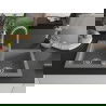Mexen Mario 2-compartment granite sink with a kitchen mixer tap Elia, Grey - 6504-71-670101-71