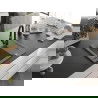 Mexen Enzo 1-compartment granite sink with a drip tray and kitchen mixer tap Elia, Grey - 6506-71-670101-70