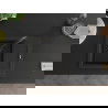 Mexen Enzo 1-compartment granite sink with a drip tray and kitchen mixer tap Elia, Black/Gold metallic - 6506-75-670101-70-B