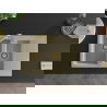 Mexen Gaspar 1.5-compartment granite sink with a drip tray and kitchen mixer tap Elia, Beige - 6507-69-670101-50