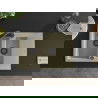 Mexen Gaspar 1.5-compartment granite sink with a drip tray and kitchen mixer tap Elia, Beige - 6507-69-670101-70