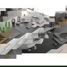 Mexen Pablo 1-compartment granite sink with a drip tray and kitchen mixer tap Elia, Grey - 6510-71-670101-71