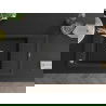 Mexen Elias 1-compartment granite sink with a drip tray and kitchen mixer tap Elia, Black/Silver metallic - 6511-73-670101-00
