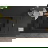 Mexen Elias 1-compartment granite sink with a drip tray and kitchen mixer tap Elia, Black - 6511-77-670101-50-B