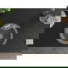 Mexen Diego 1-compartment granite sink with a kitchen mixer tap Elia, Grey - 6512-71-670101-00
