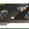 Mexen Diego 1-compartment granite sink with a kitchen mixer tap Elia, Grey - 6512-71-670101-50