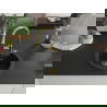 Mexen Diego 1-compartment granite sink with a kitchen mixer tap Elia, Black/Silver metallic - 6512-73-670101-50