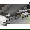 Mexen Vega Rectangular Bathtub 160 x 70 cm with Enclosure and Single-Panel Screen 50 cm, Transparent, Gold - 550116070X95050000?