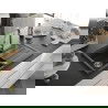 Mexen Bruno 1-compartment granite sink with a drip tray and kitchen mixer tap Elia, spotted black - 6513-76-670101-00