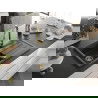 Mexen Bruno 1-compartment granite sink with a drip tray and kitchen mixer tap Elia, spotted black - 6513-76-670101-50