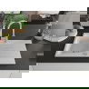 Mexen Cesar 1-compartment granite sink with a drip tray and kitchen mixer tap Elia, White - 6514-20-670101-00