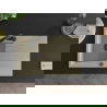 Mexen Cesar 1-compartment granite sink with a drip tray and kitchen mixer tap Elia, Beige - 6514-69-670101-70