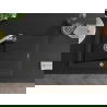 Mexen Cesar 1-compartment granite sink with a drip tray and kitchen mixer tap Elia, Black - 6514-77-670101-00