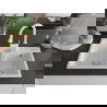 Mexen Tomas 2-compartment granite sink with a kitchen mixer tap Elia, White - 6516-20-670101-20