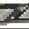 Mexen Tomas 2-compartment granite sink with a kitchen mixer tap Elia, White - 6516-20-670101-20