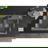 Mexen Tomas 2-compartment granite sink with a kitchen mixer tap Elia, Grey - 6516-71-670101-70