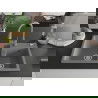 Mexen Tomas 2-compartment granite sink with a kitchen mixer tap Elia, Grey - 6516-71-670101-71