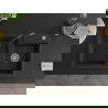 Mexen Tomas 2-compartment granite sink with a kitchen mixer tap Elia, Black/Silver metallic - 6516-73-670101-70