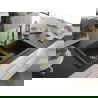 Mexen Tomas 2-compartment granite sink with a kitchen mixer tap Elia, Black/Gold metallic - 6516-75-670101-50