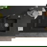 Mexen Tomas 2-compartment granite sink with a kitchen mixer tap Elia, Black/Gold metallic - 6516-75-670101-70