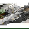 Mexen Tomas 2-compartment granite sink with a kitchen mixer tap Elia, spotted black - 6516-76-670101-50