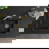 Mexen Tomas 2-compartment granite sink with a kitchen mixer tap Elia, Black - 6516-77-670101-50