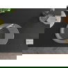 Mexen Kevin 1-compartment granite sink with a drip tray and kitchen mixer tap Elia, Grey - 6517-71-670101-00