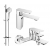 Mexen Alexa DQ40 bathtub set, Chrome - 71203DQ40-00