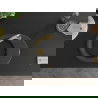 Mexen Kevin 1-compartment granite sink with a drip tray and kitchen mixer tap Elia, spotted black - 6517-76-670101-50