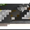 Mexen Carlos 1,5-compartment granite sink with a kitchen mixer tap Elia, White - 6518-20-670101-50