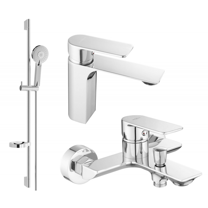 Mexen Alexa DS40 bathtub set, Chrome - 71203DS40-00