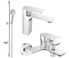 Mexen Alexa DS40 bathtub set, Chrome - 71203DS40-00
