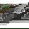 Mexen Carlos 1,5-compartment granite sink with a kitchen mixer tap Elia, Grey - 6518-71-670101-70