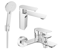 Mexen Alexa R40 bathtub set, Chrome - 71203R40-00
